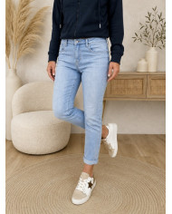 Jean mom bleu clair Emilien