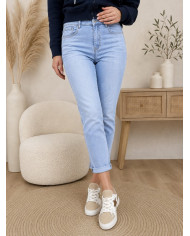 Jean mom bleu clair Emilien