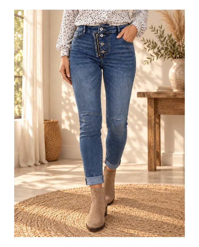 Jean bleu brut Melly