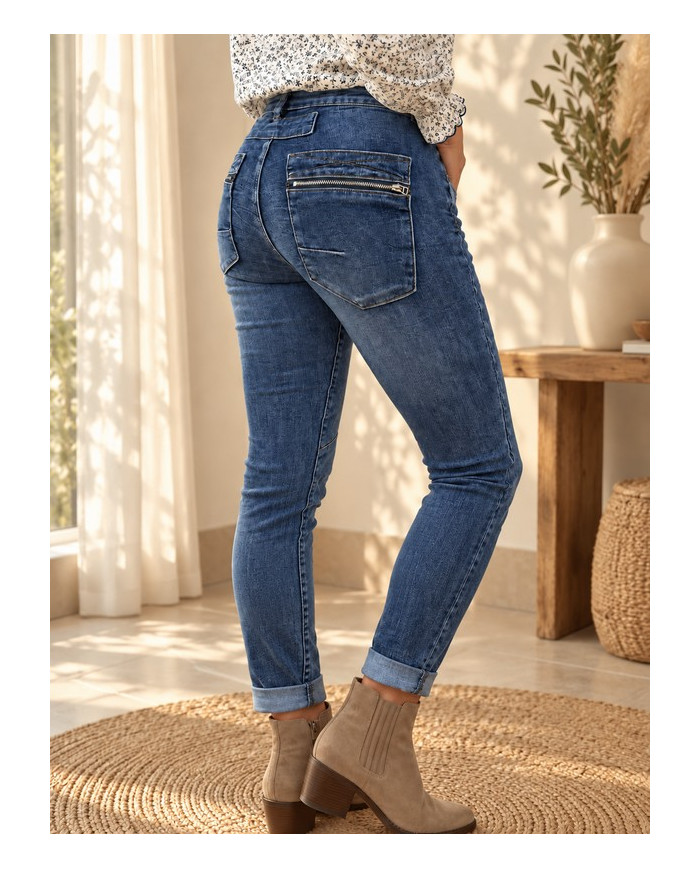 Jean bleu brut Melly