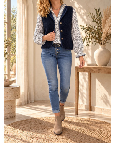 Jean bleu brut Melly