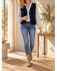Jean bleu brut Melly