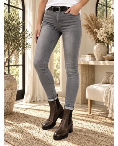 Jean slim gris Dimitri - taille 34