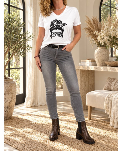 Jean slim gris Dimitri - taille 34