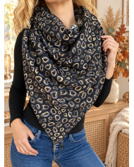 Écharpe chaude patchwork Silia
