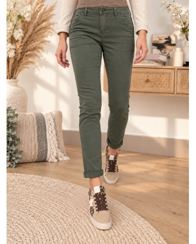 Chino kaki Ernest - TAILLE 42/XL