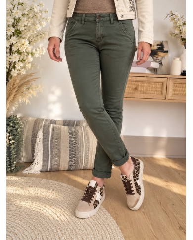 Chino kaki Ernest - TAILLE 42/XL
