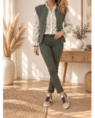 Chino kaki Ernest - TAILLE 42/XL