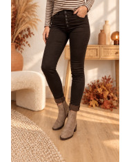 Jean super wide leg gris Giani
