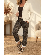 Veste toute douce beige clair