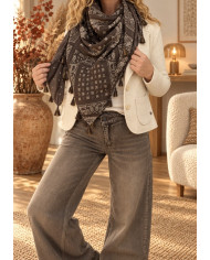 Echarpe patchwork Hollie