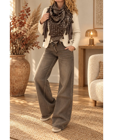 Echarpe patchwork Hollie