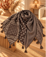 Echarpe patchwork Hollie