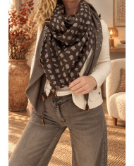 Echarpe patchwork Hollie