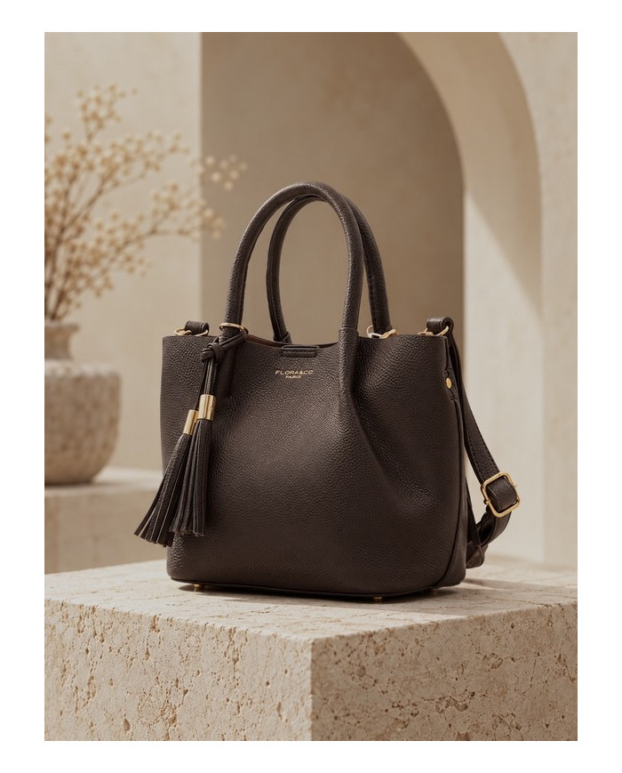 Sac à main marron Falba