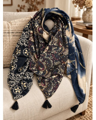 Écharpe patchwork Imane