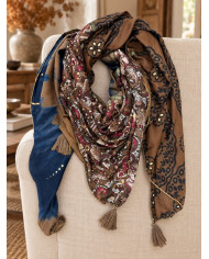Écharpe patchwork Lola