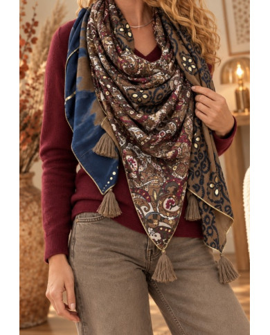 Écharpe patchwork Lola