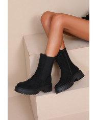 Bottines marron chocolat