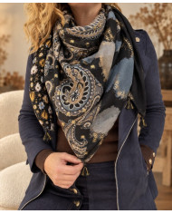 Écharpe patchwork Malika