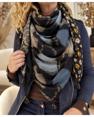 Écharpe patchwork Malika