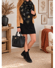 Robe pull noire Jenna