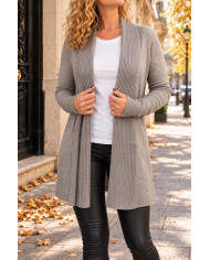 Pull doux et bien chaud taupe