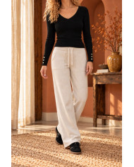 Pantalon confort beige Clément