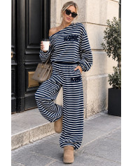 Ensemble cocooning "Iconic" bleu marine Assia