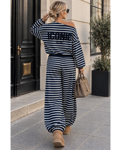 Ensemble cocooning "Iconic" bleu marine Assia