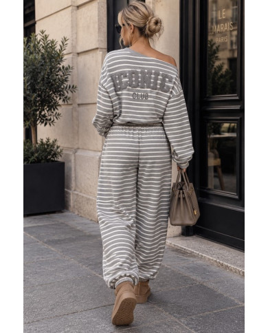 Ensemble cocooning "Iconic" gris Lina