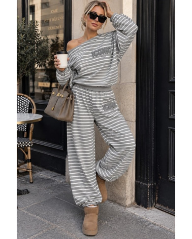 Ensemble cocooning "Iconic" gris Lina