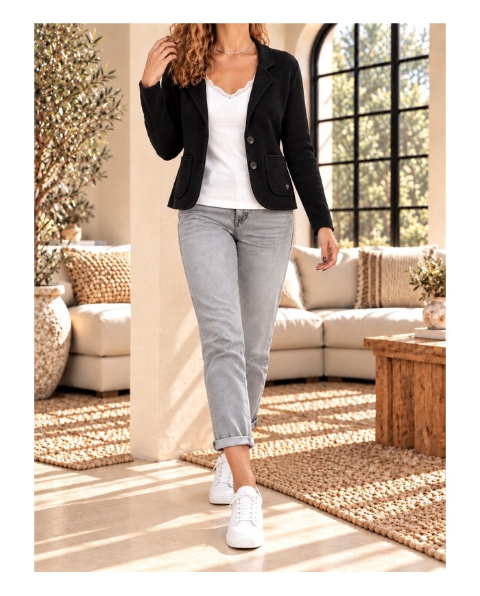 Veste toute douce noire