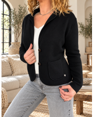 Veste toute douce noire
