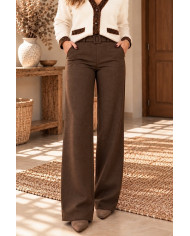 Pantalon de jogg marron chocolat Amael