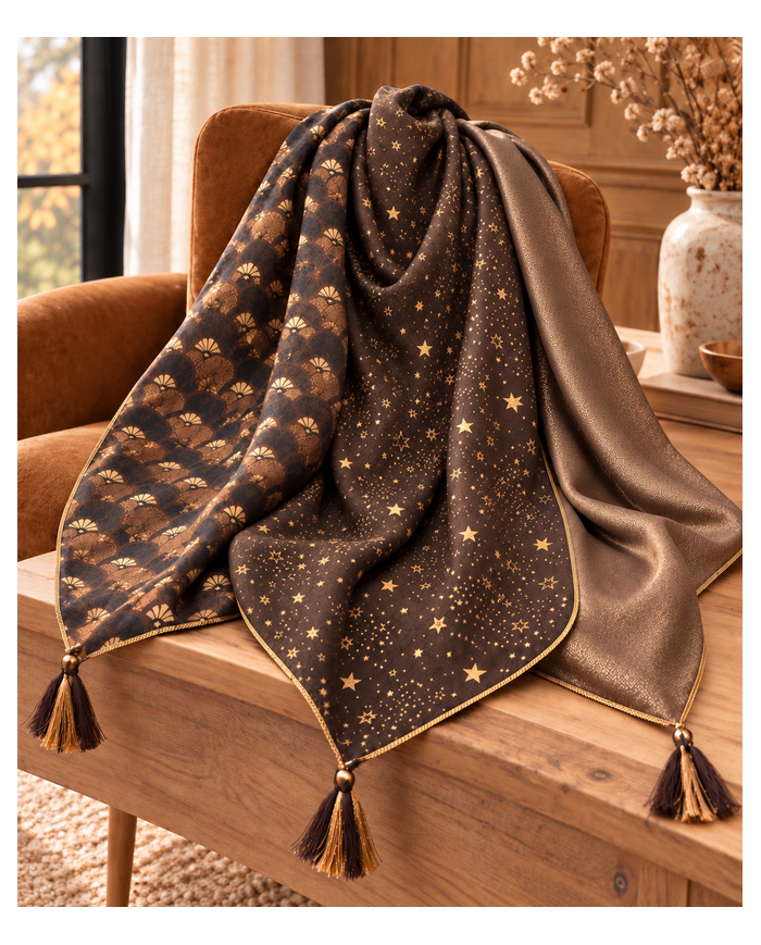 Écharpe patchwork Amélia
