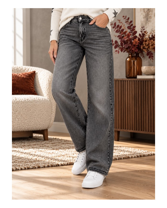 Jean wide leg gris used Benji
