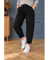 Pantalon ballon bordeaux