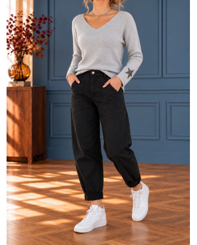 Pantalon ballon noir