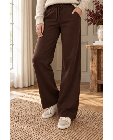 Pantalon de jogg marron chocolat Amael
