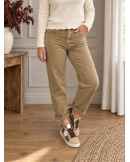 Pantalon en simili noir Melly