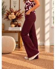 Pantalon bordeaux Harry