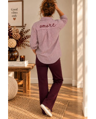 Pantalon bordeaux Harry