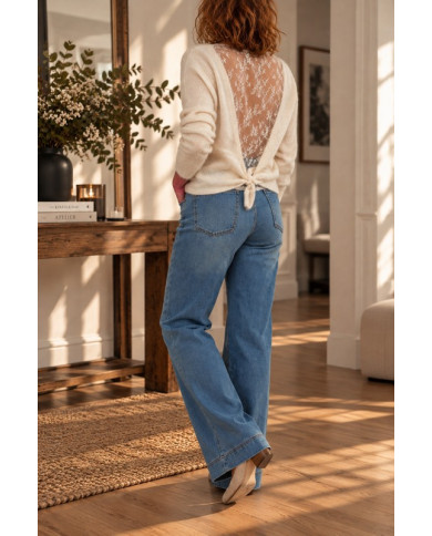 Jean wide leg Salbie