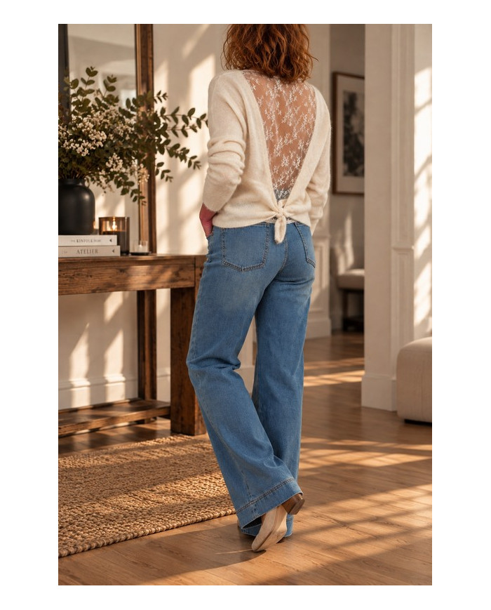 Jean wide leg Salbie