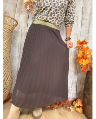 Jupe short chocolat Zafa