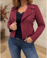 Veste imprimée léopard Kalio