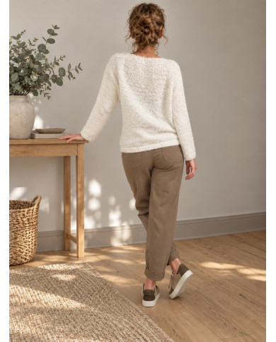 Pull doudou ourson