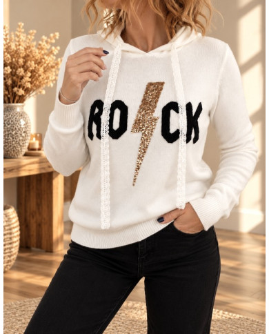 Sweat à capuche Rock