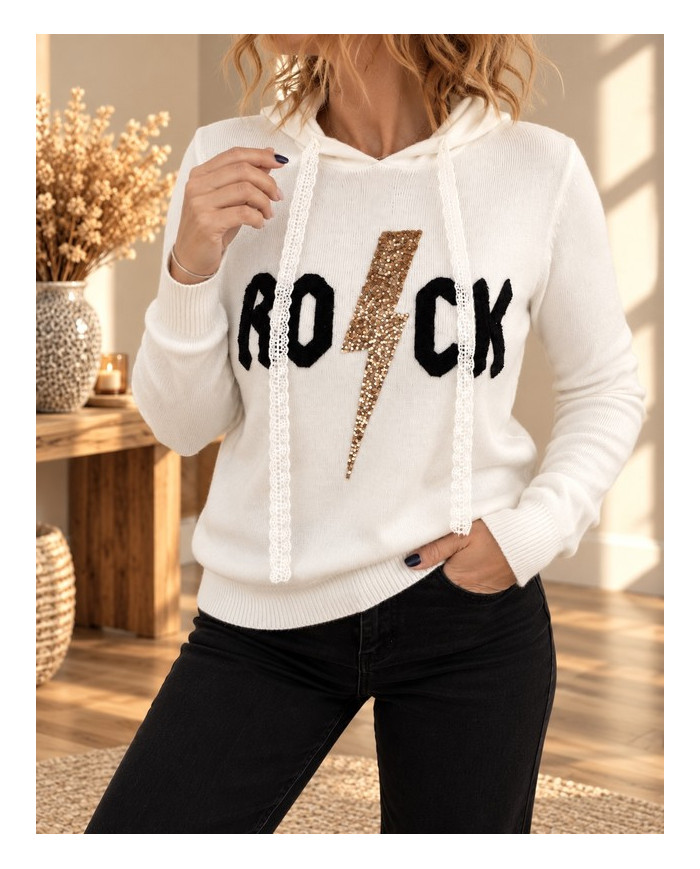 Sweat à capuche Rock